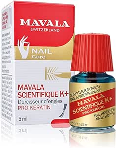 Mavala Scientifique K+ 5ml | Nail Hardener Pro Keratin | Prevents Nail from Flaking and Splitting.